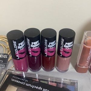 4 L.A. Colors Pout lipgloss bundle